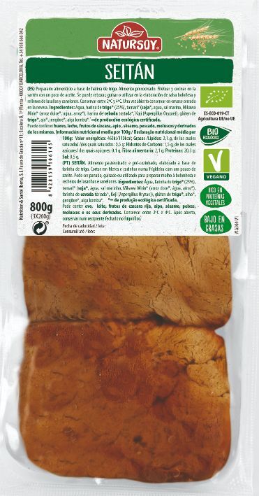 REFRIG SEITÁN A GRANEL BIO NATURSOY 800 G