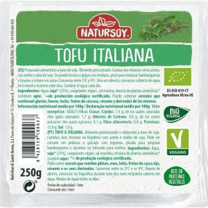 REFRIG TOFU A LA ITALIANA NATURSOY  250 G