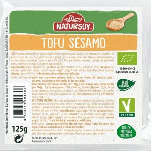REFRIG TOFU CON SÉSAMO NATURSOY 125 G