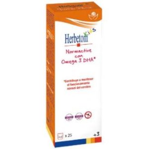 HERBETOM KIDS NORMACTIVE com omega 3DHA 250ml.