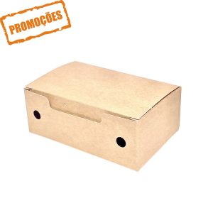 Caixa Para Fritos Pequena Kraft