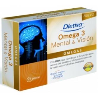 OMEGA 3 mental e visão 45pearls
