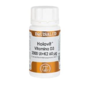 HOLOVIT VIT. D3 2000UI+K2 60mcg+menaquinona 50cap.