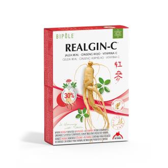 BIPOLE REALGIN C (geleia real+ginseng+vit.c) 20amp