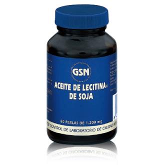 LECITINA SOJA 1200mg. 80pearls