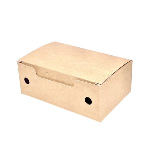 Caixa para Fritos Take Away Pequena Kraft Pacote 50