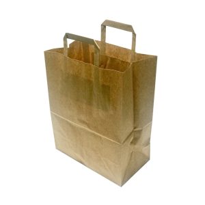 Saco de Papel Kraft com Asa Plana
