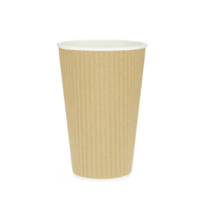 Copo Cartão canelado (16oz) 480ml (16oz) Caixa 500