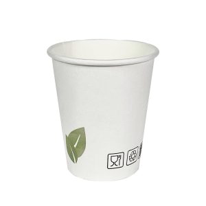 Copo Cartão Eco Folha Branco