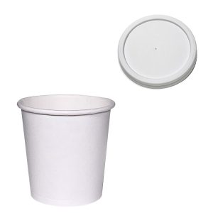 Copo de Cartão Café Vending (4Oz) Branco