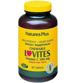 LOVITES 500mg. (sabor cereja) 90 comp. mastig.