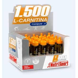 L CARNITINA 1500 morango 20amp