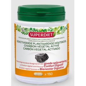 CARVÃO VEGETAL ATIVADO 150cap. AGBIO