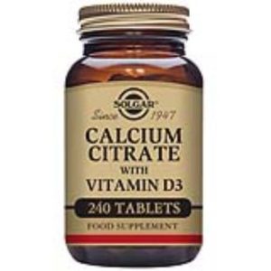 CITRATO DE CALCIO com vitamina D 240comp