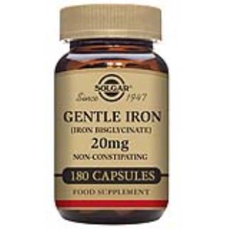 FERRO GENTLE (sem constipações) 20mg. 180cap.