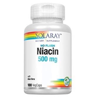 NIACIN 500mg. NO RUBORIZANTE 100cap.