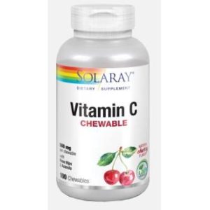 VITAMINA C-500 sabor cereja 100comp.mast.