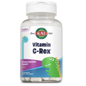 VITAMINA C REX 100 dinossauros mastig. KAL