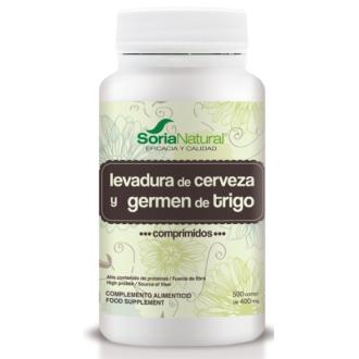 GERMEN DE TRIGO E LEVEDURA DE CERVEJA 500comp.