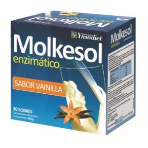 MOLKESOL enzimatico baunilha 30sbrs.