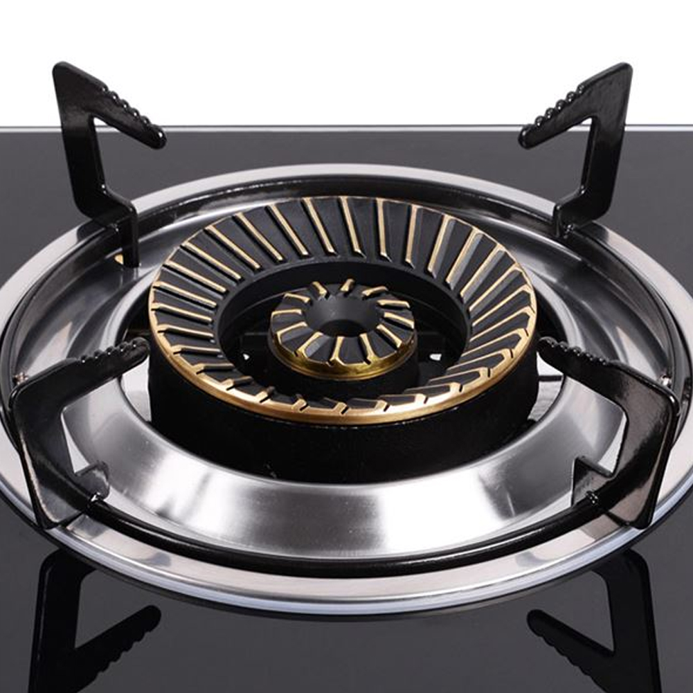 Cocina Gas INOX 3 Fuegos Cristal Templado MUVIP - 64822 - Image 2