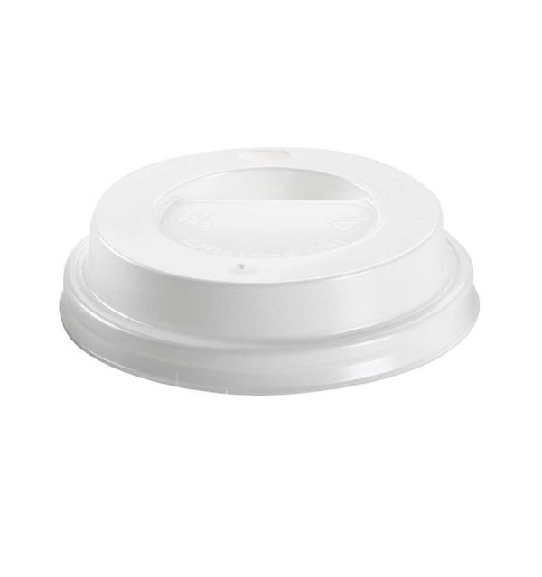 Tampa c/ Orifício p/ beber copo Cartão Branco 205ml (7Oz) Manga 100