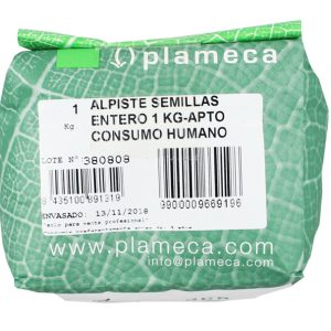 ALPISTE SEMILLAS ENTERO 1 Kg (APTO CONSUMO HUMANO)