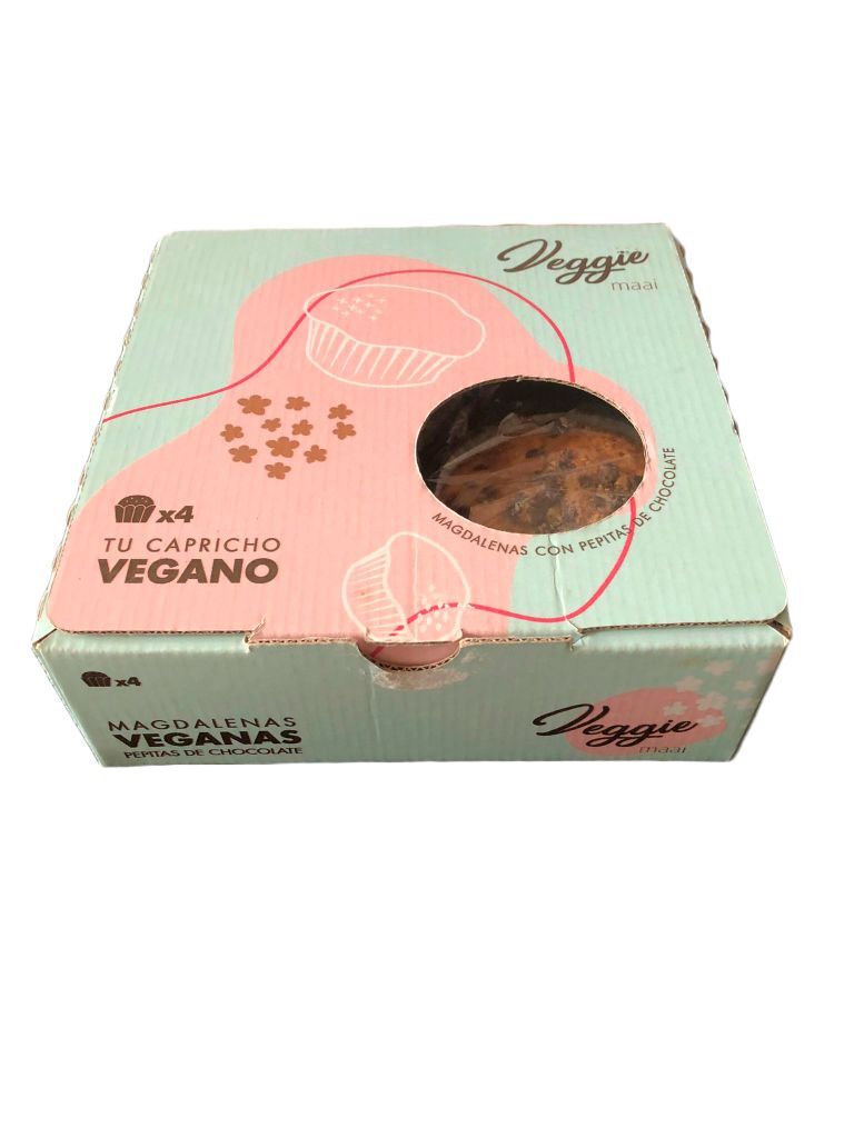 MAGDALENAS PEPITAS DE CHOCOLATE - VEGANO 4x90g