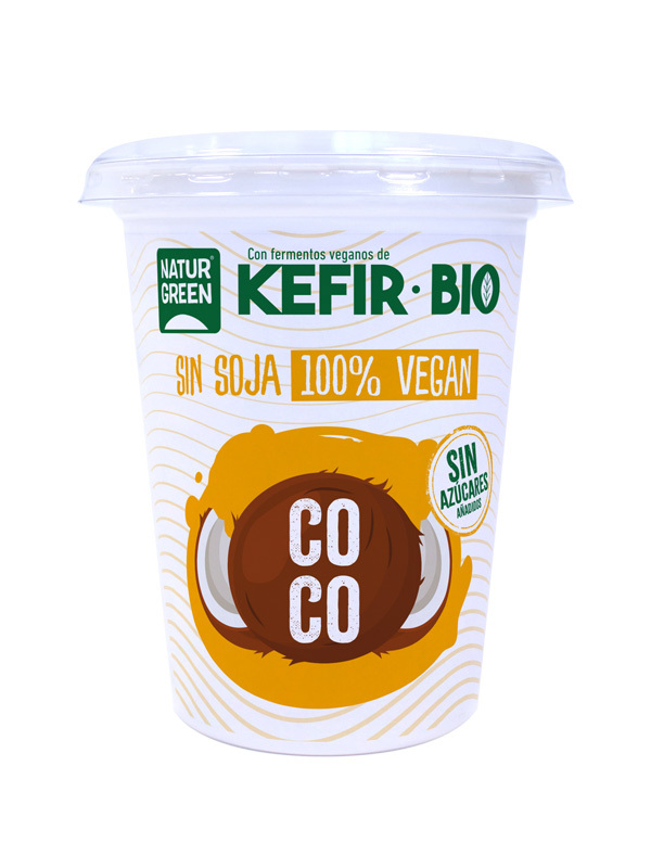 REFRIG KEFIR BIO COCO NATURAL 400 g