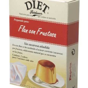 FLAN CON FRUCTOSA  88GR