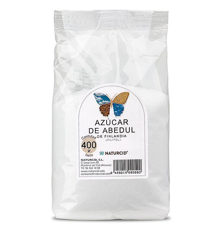 XILITOL (AZÚCAR DE ABEDUL) 400 GR.