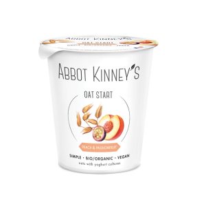 REFRIG  YOGUR DE AVENA CON MELOCOTÓN Y MARACUYÁ BIO 400 ml