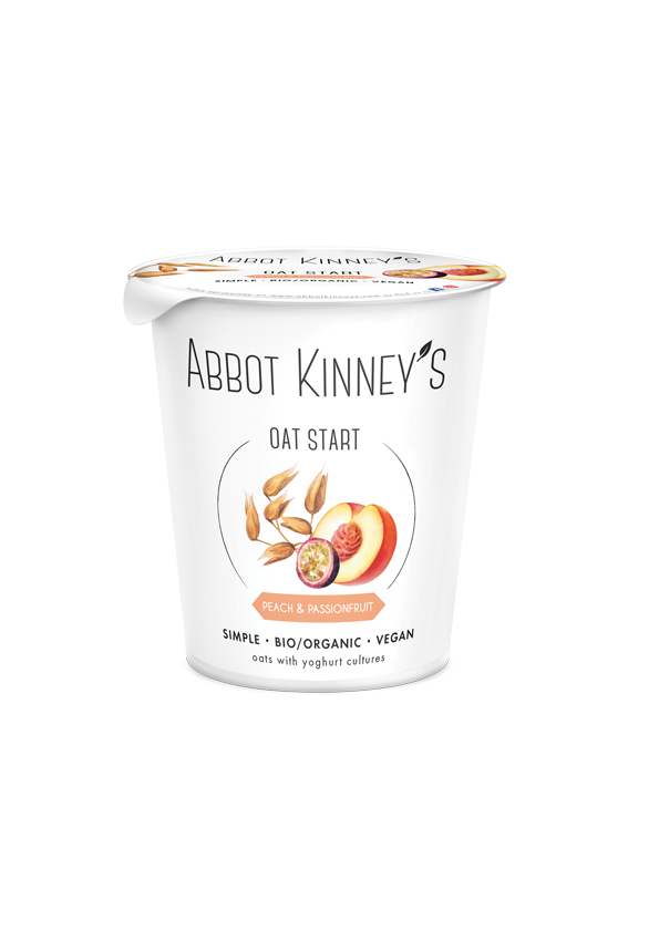 REFRIG YOGUR DE AVENA CON MELOCOTÓN Y MARACUYÁ BIO 400 ml