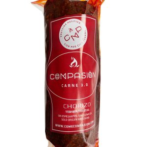 REFRIG  CHORIZO COMPASIÓN (TOMATE SECO, SEMILLAS DE CALABAZA, LINO...) 250 GRS COMPASIÓN