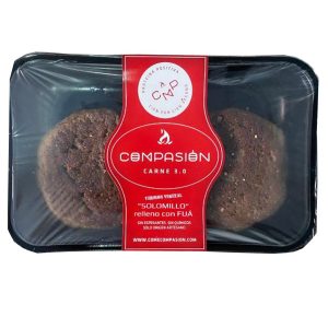 CONGELADO VEGAN SOLOMILLO RELLENO DE FUA 2 x 220 GRS COMPASIÓN