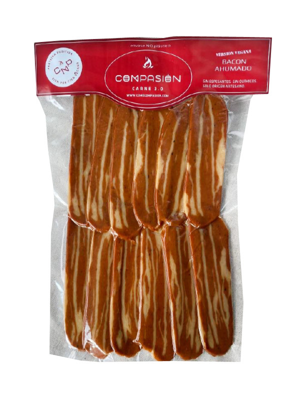 CONGELADO BACON AHUMADO LONCHAS 200 GRS COMPASIÓN