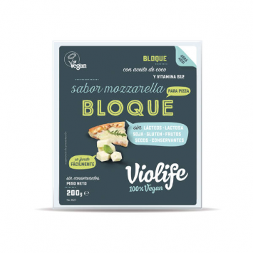 REFRIG QUESO VIOLIFE BLOQUE MOZZARELLA 200 GR.