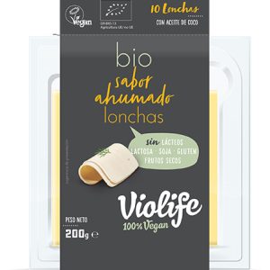 REFRIG QUESO VIOLIFE BIO AHUMADO LONCHAS 200 GR.