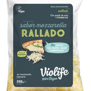 REFRIG QUESO VIOLIFE RALLADO MOZZARELLA 200 GR.