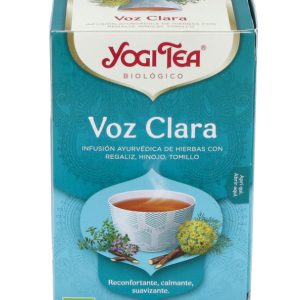 YOGI TEA VOZ CLARA (GARGANTA)  BIO 17 BOLSITAS