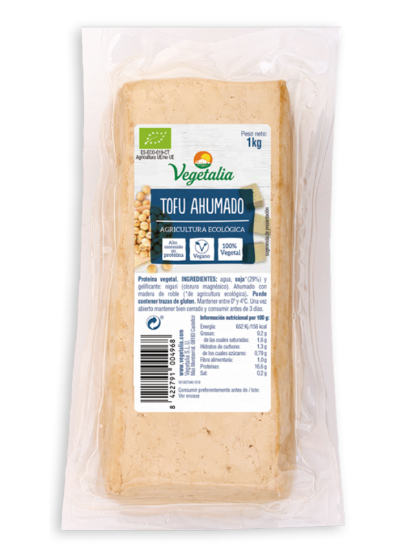 TOFU AHUMADO A GRANEL BIO CCPAE 1Kg