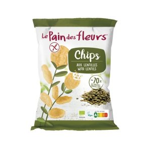 CHIPS LENTEJAS LE PAIN DES FLEURS 50 G