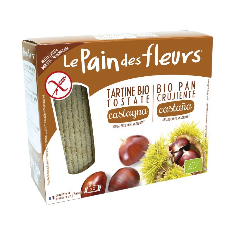 CRACKER CASTAÑA LE PAIN DES FLEURS 150G