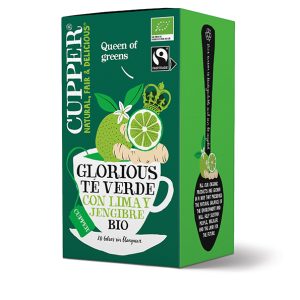 TE VERDE CON LIMA Y JENGIBRE BIO 20 BOLSAS