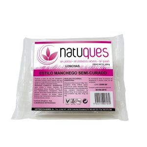 REFRIG QUESO LONCHAS ESTILO MANCHEGO SEMI CURADO 200 G