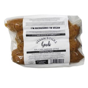 GUDI VEGAN STICKS CHORIZO BLANCO 150G BIO