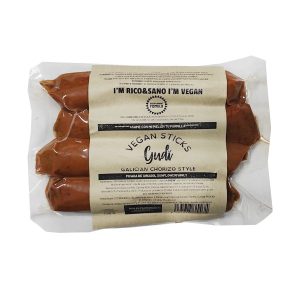 GUDI VEGAN STICKS CHORIZO GIRASOL 150G BIO