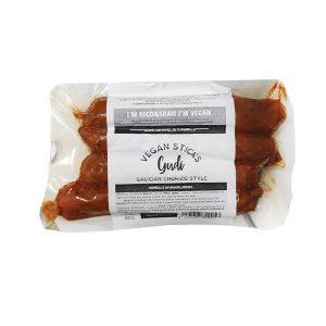 GUDI VEGAN STICKS GALICIAN CHORIZO ROJO SOJA BIO 150G