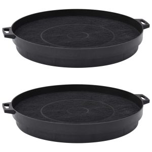 Filtros de carvão vegetal para exaustores 2 pcs 210 mm - 218766