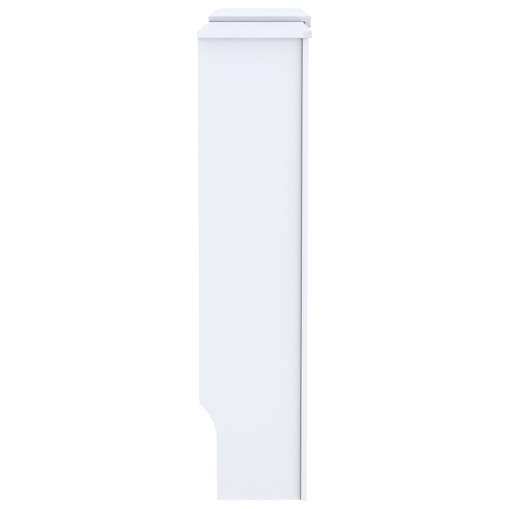 Cobertura de radiador MDF 205 cm branco - 666001 - Image 3